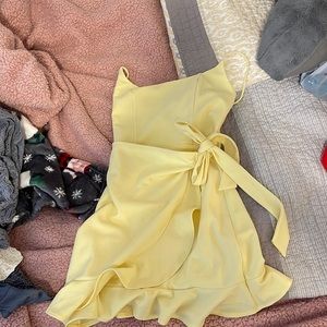 Yellow dress